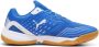 Puma Solarflash III senior zaalvoetbalschoenen kobaltblauw wit - Thumbnail 1