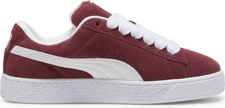 Puma Regal Red White Suède Lage Schoen Red