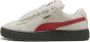 Puma Suede XL sneakers lichtgrijs rood - Thumbnail 1