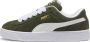 Puma Suede XL dark olive white Groen Suede Lage sneakers Unisex - Thumbnail 1