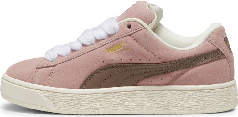 Puma Suede XL future pink warm white Roze Suede Lage sneakers Dames