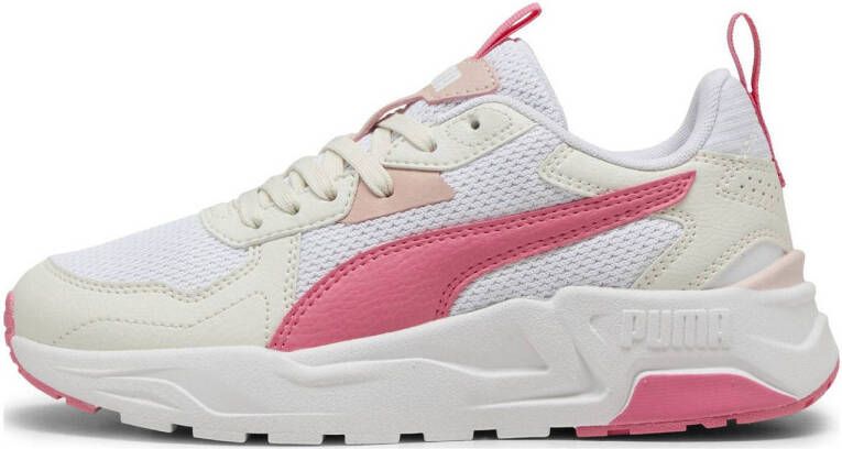 PUMA Trinity Lite Jr Unisex Sneakers White-Magic Rose-Vapor Gray