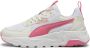 PUMA Trinity Lite Jr Unisex Sneakers White-Magic Rose-Vapor Gray - Thumbnail 1