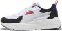 Puma Trinity Lite MID 90s sneakers zwart wit rood - Thumbnail 1