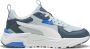 PUMA Trinity Lite Jr Unisex Sneakers Frosted Dew- White-Gray Skies-Hyperlink Blue - Thumbnail 1