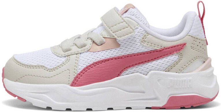 PUMA Trinity Lite AC+ PS Unisex Sneakers White-Magic Rose-Vapor Gray