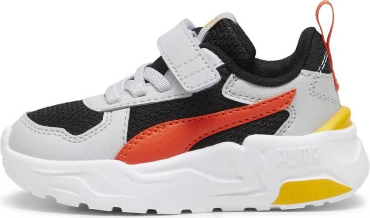 Puma Trinity Lite sneakers zwart rood lichtgrijs