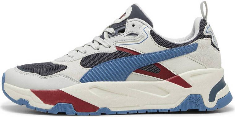 PUMA Trinity Sneakers Blue Horizon-Strong Gray-Glacial Gray-Intense Red