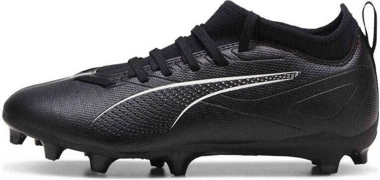 Puma ULTRA 5 MATCH FG AG Jr Junior voetbalschoenen zwart wit