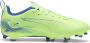 Puma Ultra 5 Play junior voetbalschoenen geel wit blauw - Thumbnail 1