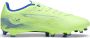 Puma Ultra 5 Play senior voetbalschoenen geel wit blauw - Thumbnail 1