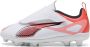 Puma Ultraq 5 Play V FG AG RB Jr Junior voetbalschoenen wit zwart rood - Thumbnail 1