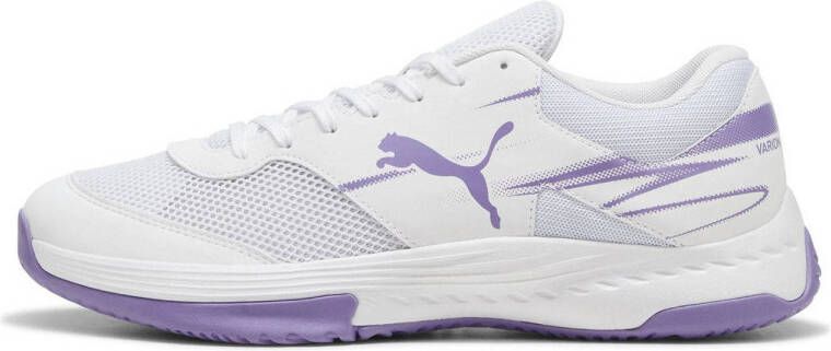 PUMA Varion II dames indoorschoenen wit paars