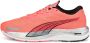 PUMA Velocity Nitro 2 Hardloopschoenen Sunset Glow Black Dames - Thumbnail 1