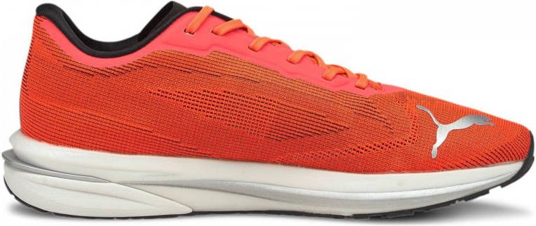 Puma Velocity Nitro hardloopschoenen oranje zwart zilver