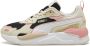 Puma X-Ray 3 sneakers beige zwart roze - Thumbnail 1