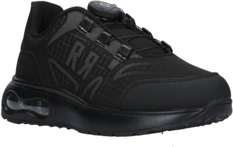 Red Rag Verstelbare Vetersneakers Black Dames