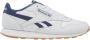 Reebok Classics Leather sneakers wit donkerblauw Leer Effen 36.5 - Thumbnail 1