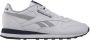 Reebok Classics Classic Leather sneakers wit grijs donkerblauw - Thumbnail 1