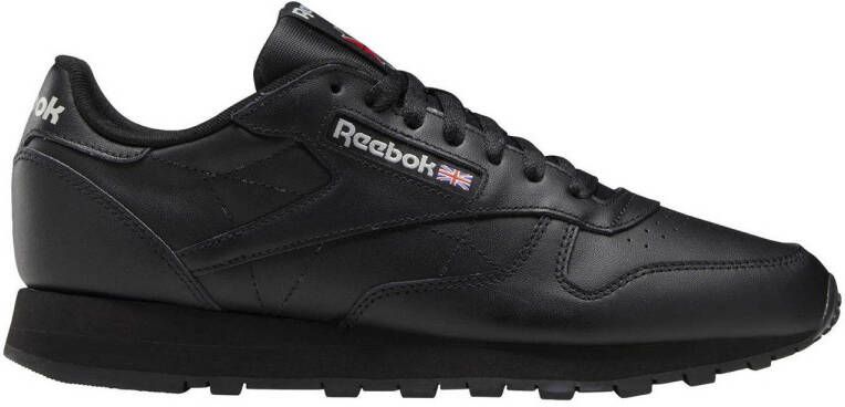 Reebok Classics Classic Leather sneakers zwart grijs