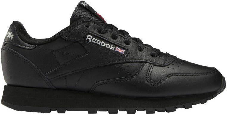 Reebok classic black cheap leather shoes