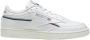 Reebok club c 85 vegan schoenen Chalk Gable Grey Vector Navy Heren - Thumbnail 1