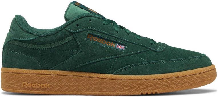 Reebok Classics Club C 85 Vegan sneakers donkergroen bruin