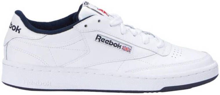 Reebok Classics Int leren sneakers wit donkerblauw