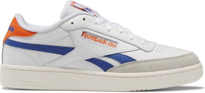 Reebok Classics Club C Revenge sneakers wit blauw oranje