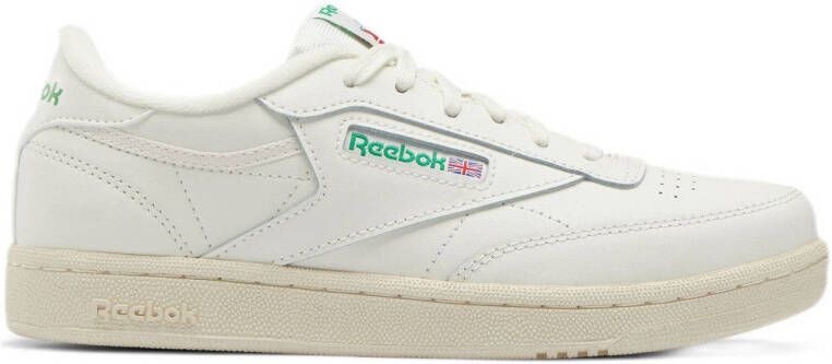 Reebok Classics Club C sneakers wit ecru Imitatieleer 34 5