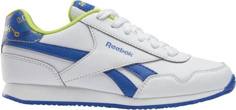 Reebok Classics Royal Classic Jogger 3.0 sneakers wit blauw geel