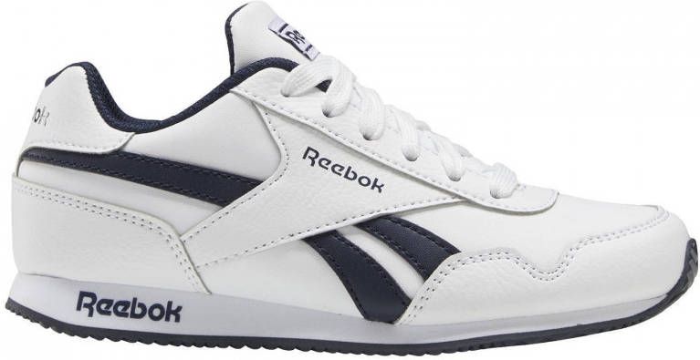 Reebok Classics Royal Prime Jog 3.0 sneakers wit donkerblauw Jongens Meisjes Imitatieleer 27.5