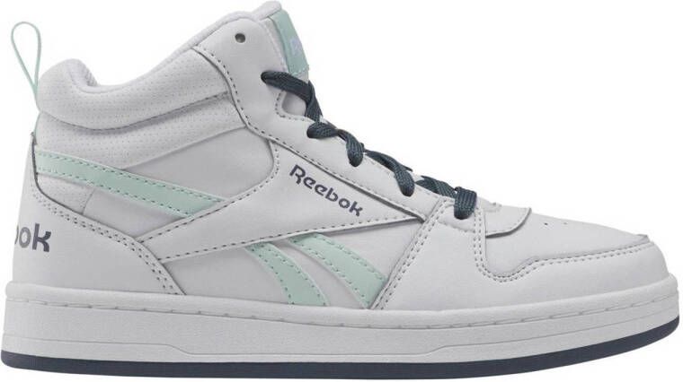 Reebok Classics Royal Prime 2.2 sneakers wit lichtgroen zwart Imitatieleer 27.5