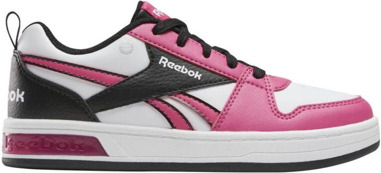 Reebok ROYAL PRIME STEP N' FLASH Roze Wit -Zwart Meisjes Sneakers Roze Wit -Zwart