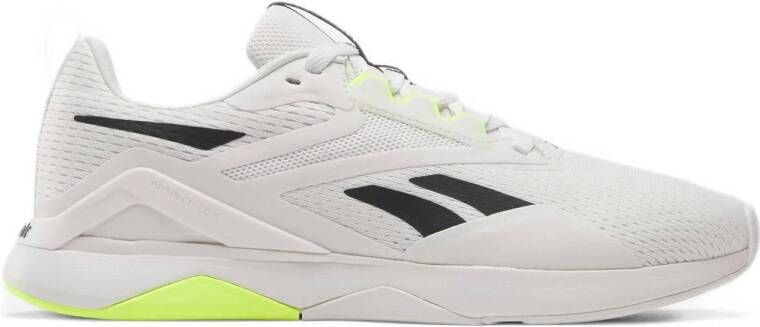 Reebok Training Nanoflex TR 2 fitness schoenen lichtgrijs zwart geel