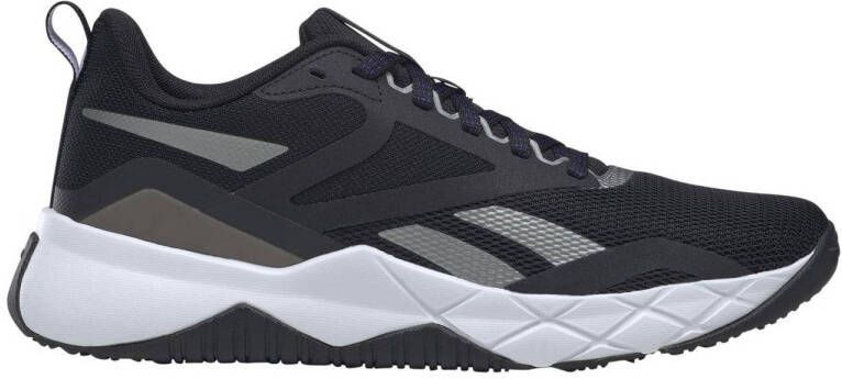 Reebok Training NFX trainer fitness schoenen zwart wit grijs