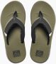 Reef Fanning Low Olive Heren Slippers Olijfgroen - Thumbnail 1