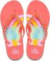 Reef Kids Stargazer Prints teenslippers met glitters roze - Thumbnail 1