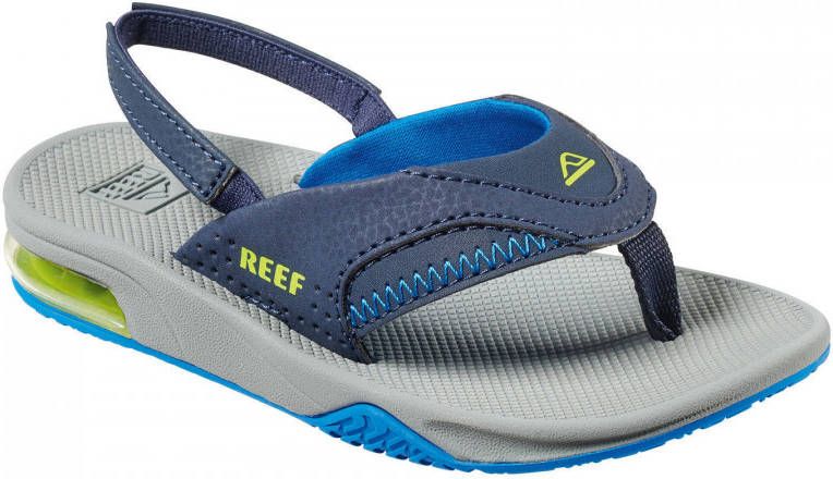 Reef Kid's Little Fanning Sandalen maat 11K 12K blauw