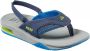 Reef Kid's Little Fanning Sandalen maat 11K 12K blauw - Thumbnail 1