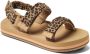 Reef Little Ahi Convertible sandalen met panterprint zwart beige Meisjes Textiel 28 - Thumbnail 1