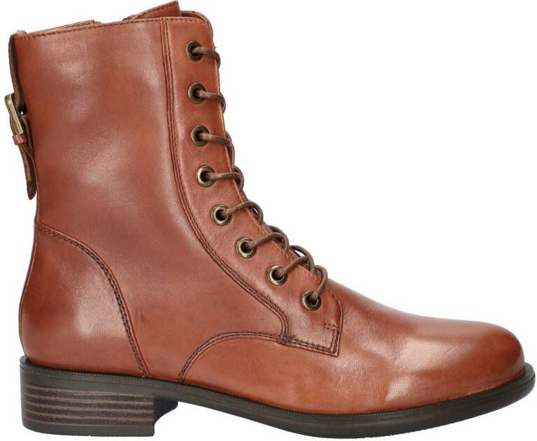 Regarde le ciel Jada leren veterboots cognac