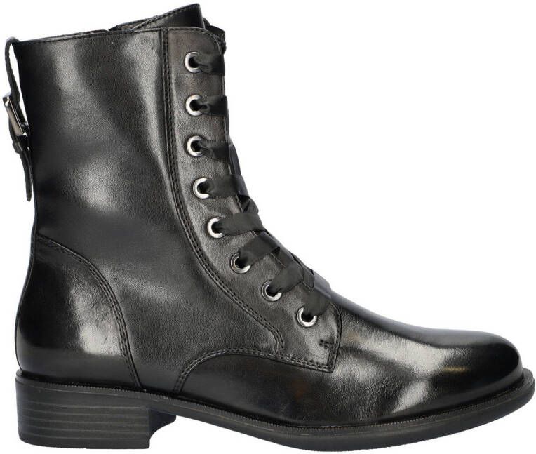 Regarde le ciel Jada leren veterboots zwart