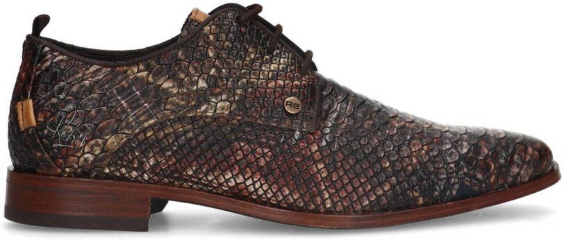 Rehab Heren Greg Wood cognac veterschoenen