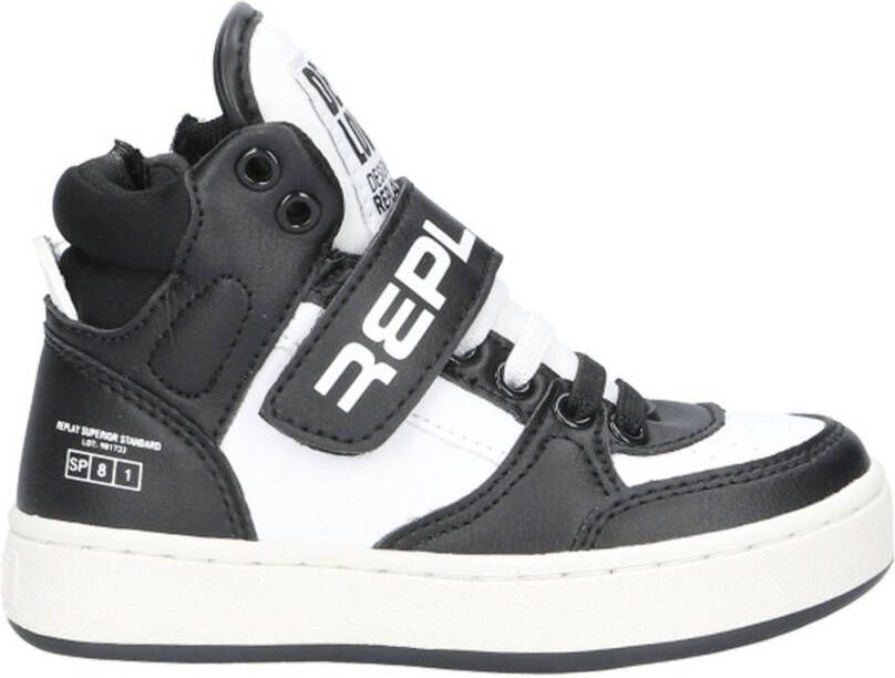 Replay Cobra kid 4 Sneakers Jongens Zwart