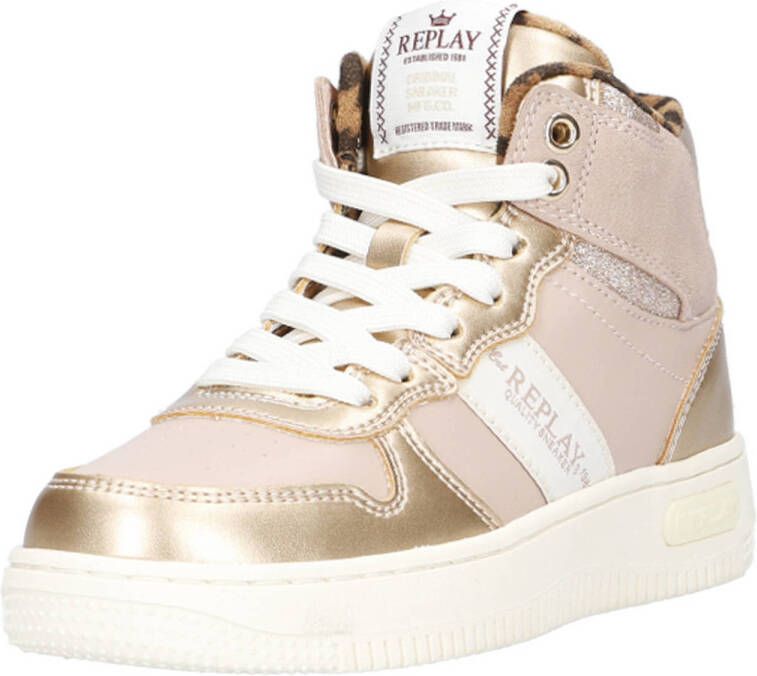 Replay Epic Jr Boot 4 Sneakers Rosegoud