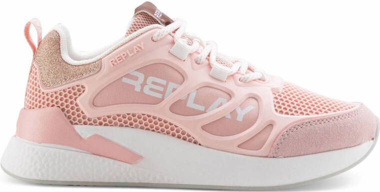 Replay Maze JR-1 sneakers roze Meisjes Textiel 35