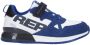 Replay Shoot Jr suède sneakers blauw wit Jongens Suede Meerkleurig 34 - Thumbnail 1