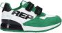 Replay Shoot kid suède sneakers groen wit Jongens Suede Meerkleurig 29 - Thumbnail 1