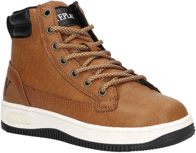 REPLAY sneakers cognac